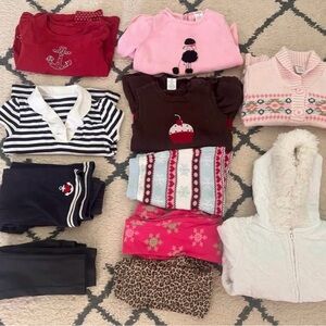 16 pieces girls clothes lot brand Gymboree
